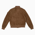 A-1 Suede Leather Jacket - Cognac