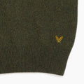 Crewneck Knit Wool Blend - Military Green