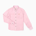 Regular Overdyed Linen Shirt - Pink