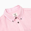 Regular Overdyed Linen Shirt - Pink