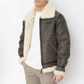 B3 Sheepskin Bomber Jacket - Vintage Brown