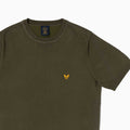 Wings Short Sleeves Knitted T-shirt - Military Green