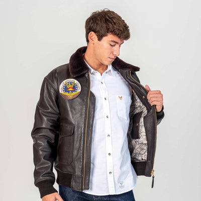 G1 Patch Leather Jacket