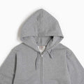 Daily Zip Up Sweat Hoodie - Light Gray