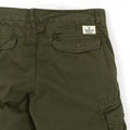 Vintage Gabardine Cargo Shorts - Military Green