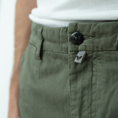 Chinos Light Gabardine MG - Military Green