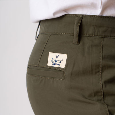 Chinos Mare Nylon Swim Shorts - Military Green