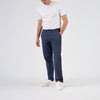 Chinos in Popeline - Blue Navy