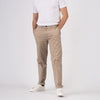Chinos in Popeline - Khaki
