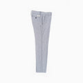 Chinos Striped Linen Blend - White/Black