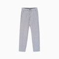 Chinos Striped Linen Blend - White/Black