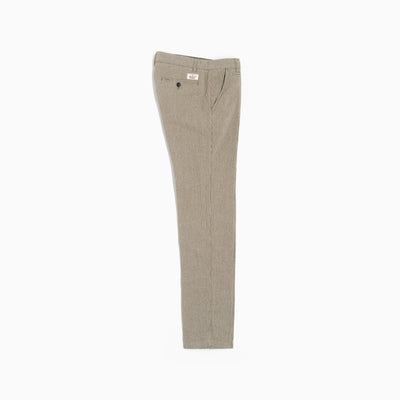 Millennium Striped Linen Blend - Fly Green/Beige