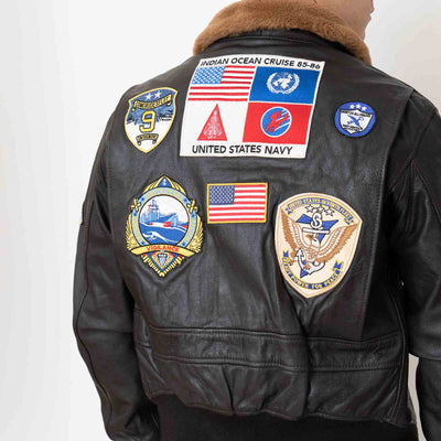 Maverick Leather Jacket - Brown