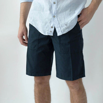 Rip-Stop Pilot Shorts - Blue Navy