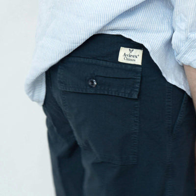 Rip-Stop Pilot Shorts - Blue Navy