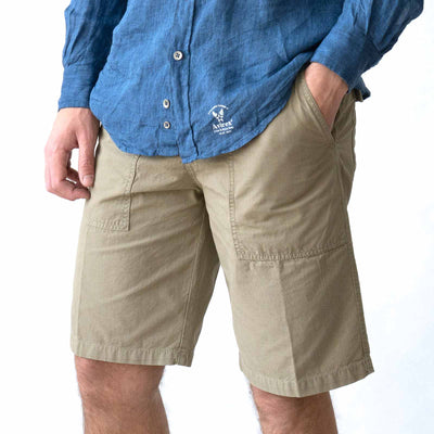 Rip-Stop Pilot Shorts - Khaki