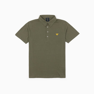 Polo Supima® Cotton Jersey - Militay Green