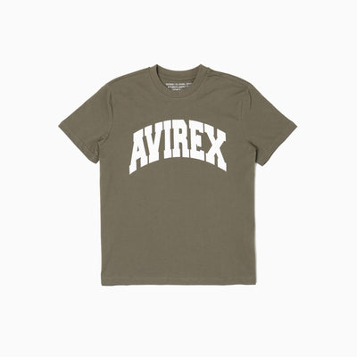 Cotton Printed T-shirt Avirex - Green