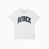 Cotton Printed T-shirt Avirex - White