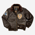 G1 Two Patches Leather Jacket